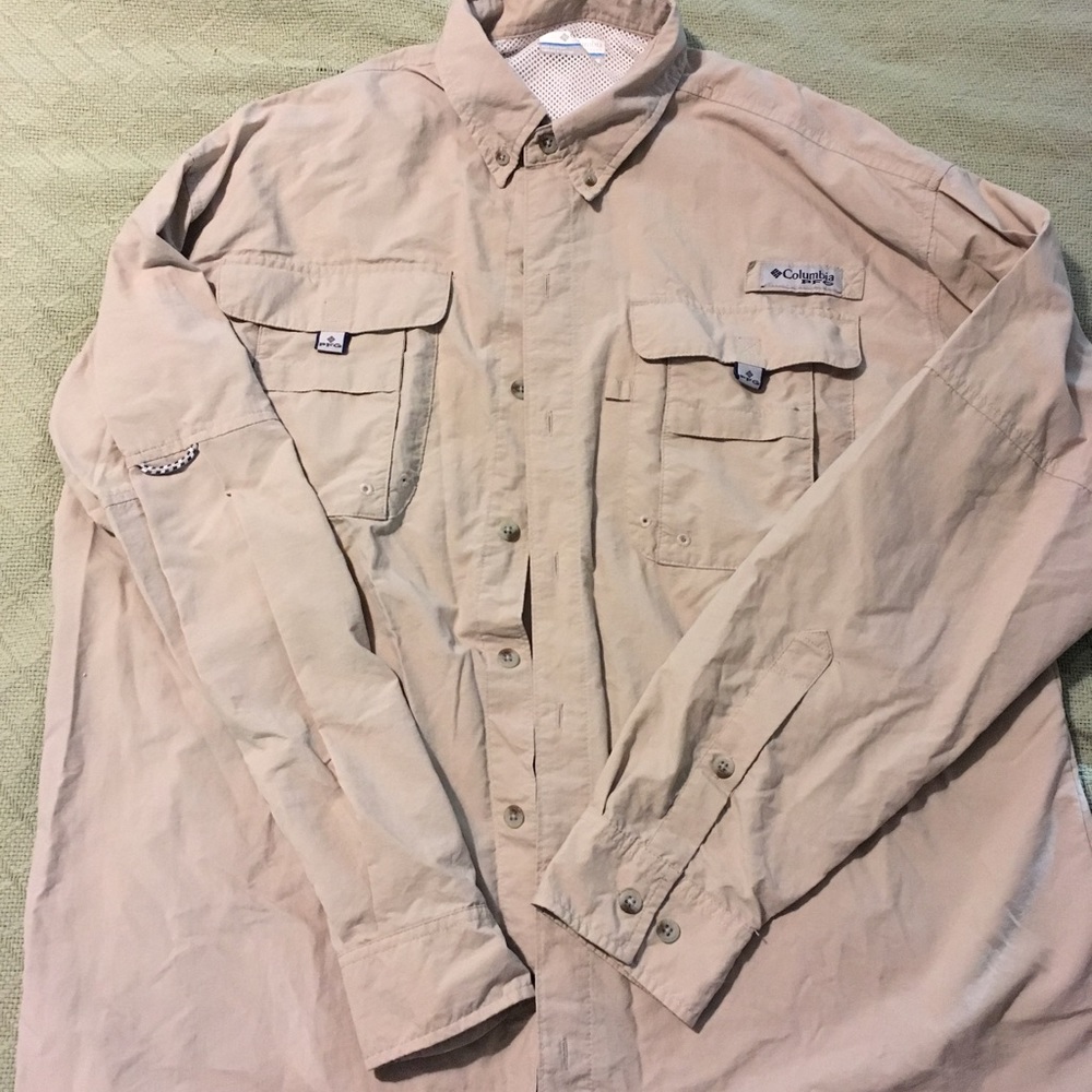 Columbia fishing shirt